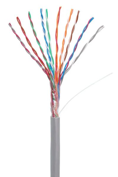 Лот: 7190095. Фото: 1. Кабель Netlan U/UTP 10 пар, Кат... Сетевые кабели