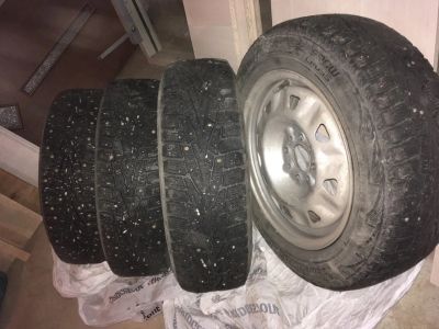 Лот: 12033083. Фото: 1. Cordiant Snow Cross 175/65/14... Шины на дисках