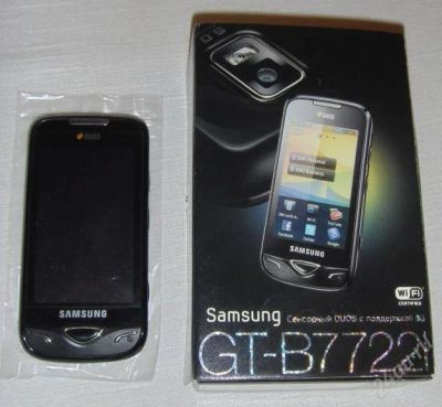 Лот: 1795742. Фото: 1. Телефон SAMSUNG DUOS 7722. Кнопочные мобильные телефоны
