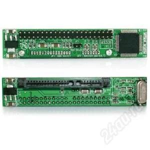 Лот: 1337234. Фото: 1. Переходник AgeStar STI-P Sata... Шлейфы, кабели, переходники