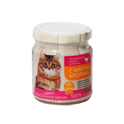 Лот: 10399395. Фото: 1. Корм Titbit Мясо Кролика Для Кошек... Корма