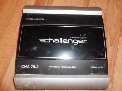 Лот: 11592194. Фото: 1. 2-х канальный усилитель Challenger... Усилители