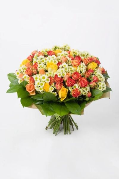 Лот: 7175302. Фото: 1. Сборный букет. Цветы на Щорса... Свежие цветы