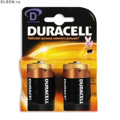 Лот: 12899822. Фото: 1. Батарейка Duracell NH D/LR20 Basic... Батарейки, аккумуляторы, элементы питания