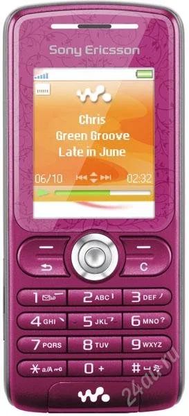 Лот: 1298928. Фото: 1. Sony Ericsson W200i Sweet Pink. Кнопочные мобильные телефоны