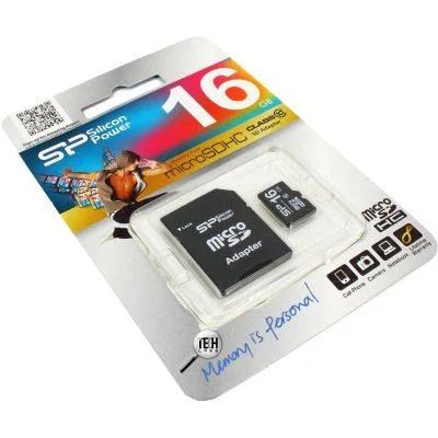 Лот: 451574. Фото: 1. Карта памяти Micro SDHC 16Gb Class... Карты памяти
