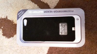 Лот: 4841176. Фото: 1. Чехол-батарея для iphone 5-5s. Аккумуляторы