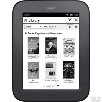 Лот: 8192682. Фото: 1. Barnes & Noble NOOK Simple Touch... Электронные книги