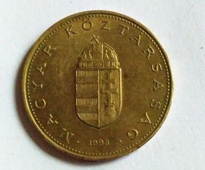 Лот: 25651780. Фото: 1. Венгрия 100 форинтов 1995. Европа