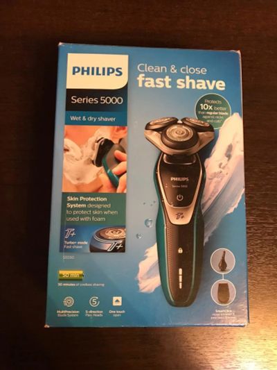 Лот: 12650366. Фото: 1. Электробритва Philips S5550/44. Укладка и стрижка волос, бритьё, эпиляция
