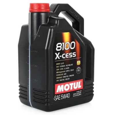 Лот: 4802624. Фото: 1. MOTUL 8100 X-cess 5W-40 5L. Масла, жидкости