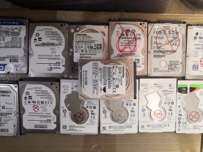 Лот: 19877666. Фото: 1. HDD неисправный 60 шт. Жёсткие диски (HDD)