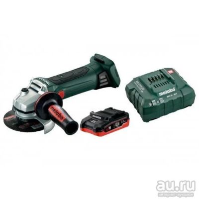 Лот: 13613556. Фото: 1. УШМ акк.Metabo W18LTX x125 1x3... Электроинструмент