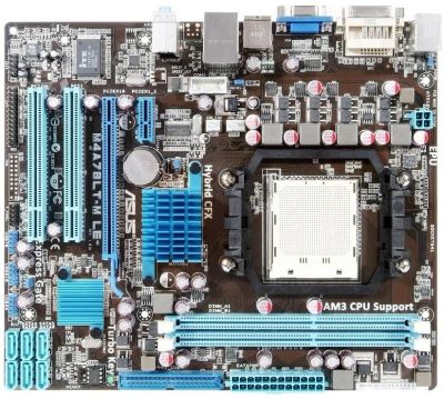 Лот: 10886657. Фото: 1. материнская плата asus m4a7blt-m... Материнские платы