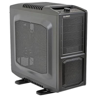 Лот: 10006561. Фото: 1. Корпус Cooler Master Sniper Black... Корпуса, блоки питания