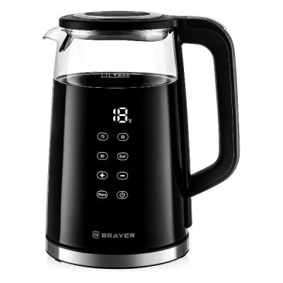 Лот: 24468275. Фото: 1. Электрический чайник Brayer BR1037. Чайники, кофемашины, кулеры