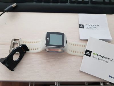 Лот: 17661654. Фото: 1. Смарт часы Adidas miCoach Smart... Смарт-часы, фитнес-браслеты, аксессуары