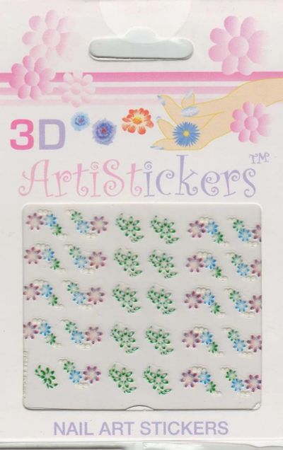 Лот: 6272472. Фото: 1. Стикеры для ногтей 3D ArtiStickers... Украшения, дизайн ногтей