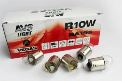 Лот: 20584460. Фото: 1. Лампа AVS Vegas 24V. R10W(BA15s... Оптика и освещение