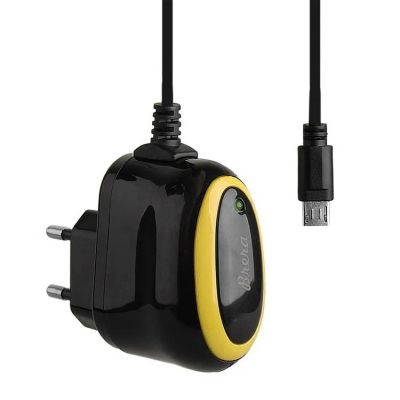 Лот: 12749449. Фото: 1. Сетевая зарядка Glossar microUSB... Зарядные устройства, блоки питания, адаптеры сетевые для смартфонов