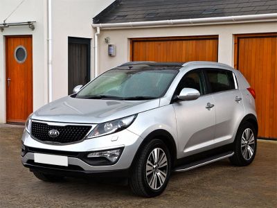 Лот: 6271921. Фото: 1. Пороги Land Rover style для Kia... Детали тюнинга