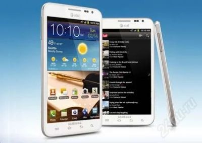 Лот: 2111418. Фото: 1. Samsung Galaxy Note Ceramic White... Смартфоны