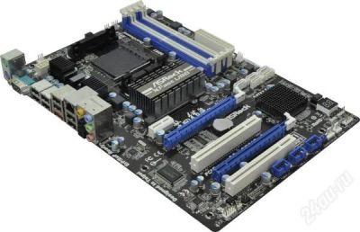 Лот: 2760145. Фото: 1. Материнская плата ASRock 870iCafe... Материнские платы
