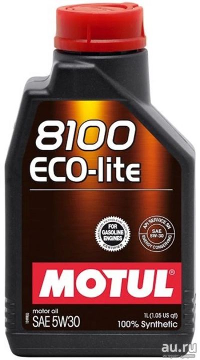 Лот: 13596847. Фото: 1. Масло моторное Motul ECO-lite... Масла, жидкости