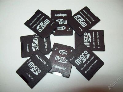 Лот: 1082729. Фото: 1. адаптер-переходник microSD на... Карты памяти