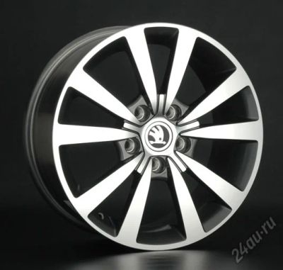 Лот: 5877801. Фото: 1. Литые диски для Skoda 6,5Jx16... Диски