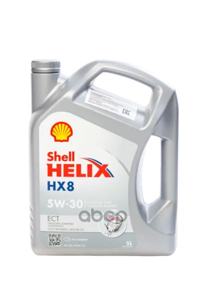 Лот: 21897770. Фото: 1. Shell Shell 5W30 Hx-8 Ect 5Л... Электрооборудование
