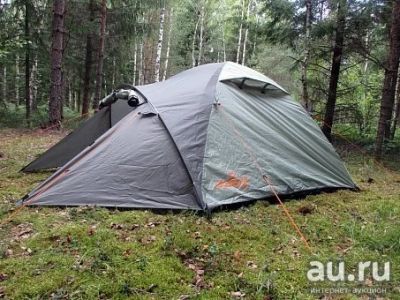 Лот: 9605715. Фото: 1. Палатка туристическая WoodLand... Палатки, тенты