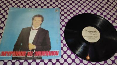 Лот: 25197581. Фото: 1. " Михаил Муромов " большая виниловая... Аудиозаписи