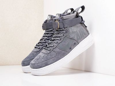 Лот: 15900210. Фото: 1. Nike SF AF1 Mid сер Арт 18733. Кеды, кроссовки, слипоны