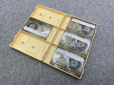 Лот: 25848141. Фото: 1. Винтажные Аудиокассеты 4 шт. для... Плееры