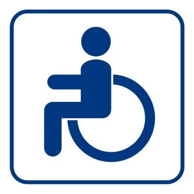 Лот: 10812225. Фото: 1. Дорожный знак " Инвалиды ". Знаки, таблички