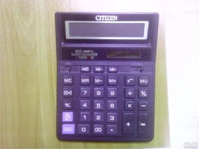 Лот: 9242634. Фото: 1. Калькулятор Citizen. Срочно. В... Калькуляторы