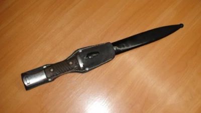 Лот: 6861423. Фото: 1. Штык нож К98 . 1936г. 3 Рейх. Оружие