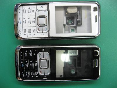 Лот: 6384015. Фото: 1. корпус Nokia 6120 100% ORIG Белый. Корпуса, клавиатуры, кнопки