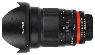 Лот: 11497644. Фото: 1. Samyang 35mm f/1.4 ED AS UMC AE... Объективы