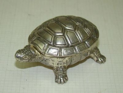 Лот: 11879503. Фото: 1. Таблетница винтажная Черепашка... Другое (антиквариат)