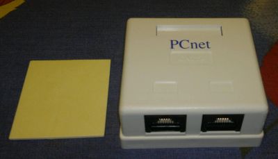 Лот: 7171963. Фото: 1. Розетка PCnet 8P8C (RJ45) компьютерная... Другое (сетевые устройства)
