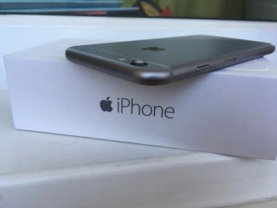 Лот: 8254471. Фото: 1. iPhone 6 Space Gray 16 Gb. Смартфоны