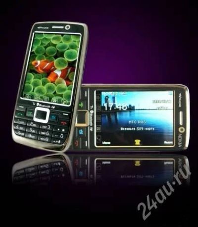 Лот: 694812. Фото: 1. Nokia E71 , E72 , W006 2SIM, WI-Fi... Кнопочные мобильные телефоны