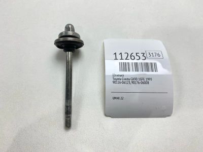 Лот: 25377869. Фото: 1. Шпилька Toyota Cresta 1995 9011606123... Двигатель и элементы двигателя