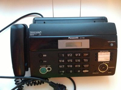 Лот: 4108758. Фото: 1. Факс panasonic kx-ft984ru-b. Факсы, автоответчики