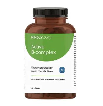 Лот: 22970717. Фото: 1. MINDLY, Active-B complex (Витамины... Спортивное питание, витамины