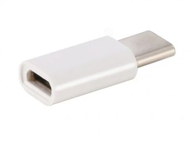 Лот: 12767150. Фото: 1. Переходник (Type-C - microUSB). Дата-кабели, переходники