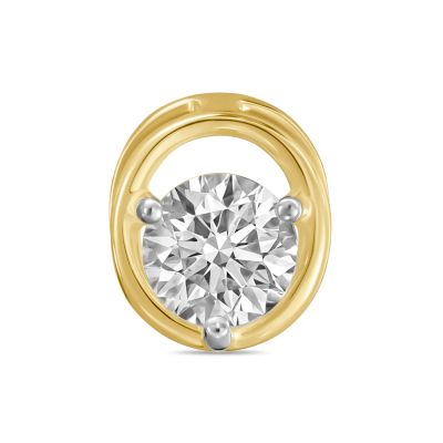 Лот: 24650413. Фото: 1. Подвеска с фианитом. Кулоны, подвески