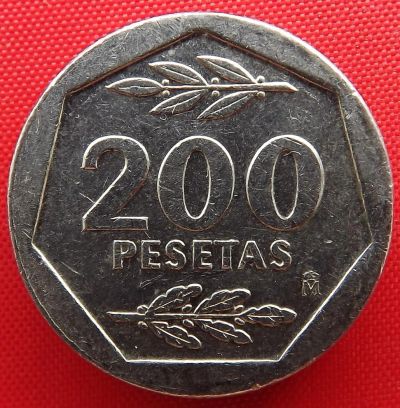 Лот: 2689370. Фото: 1. (№2499-3/LK) 200 песет 1987 (Испания... Европа